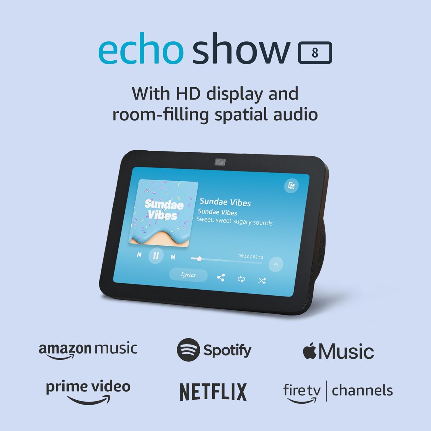 All-New Echo Show 8 (2nd Gen, 2023 release)